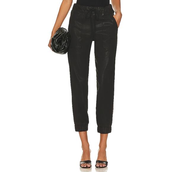 Bella Dahl 'Chelsea' Black Tencel Lyocell Pocket Jogger Size S